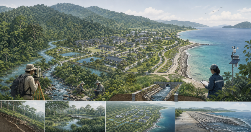 Engineering and environmental planning considerations for a development in Sabah